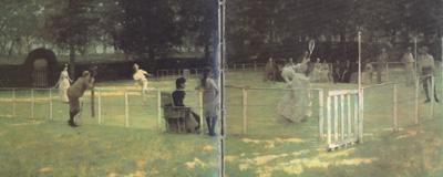Sir John Lavery The Tennis Party (nn02) oil painting picture